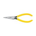 Klein Tools Telephone Work Pliers, Needle-Nose Side-Cutters, Type L1, 6-1/2-Inch 71980